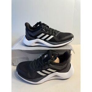 .5079 Adidas Alphatorsion 2.0 Black/White-US 8 Mens